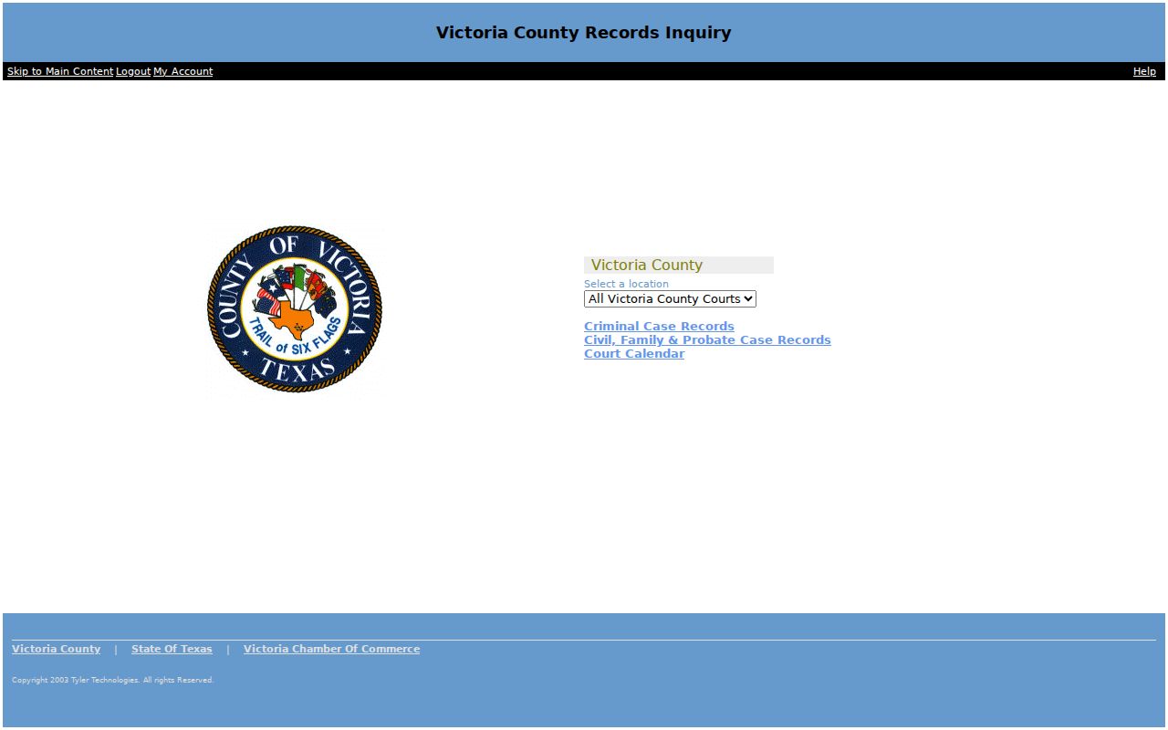 Victoria County court docket Records Inquiry choices